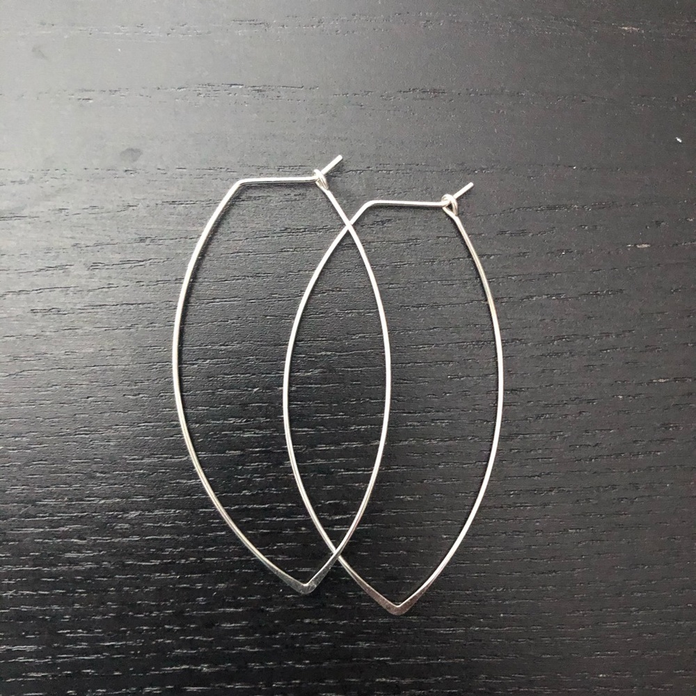 New Delicate Silver Earrings